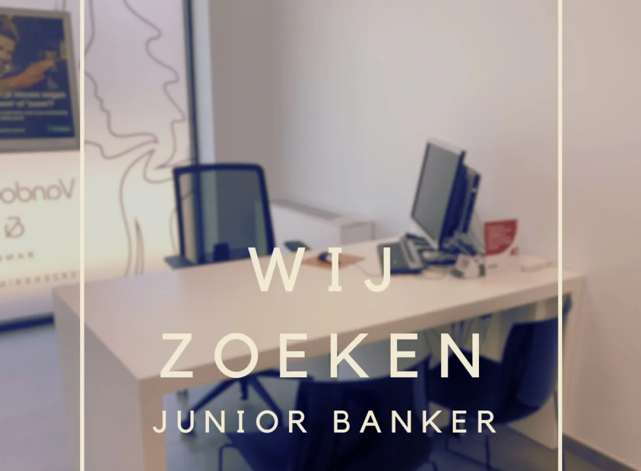 Gezocht junior banker